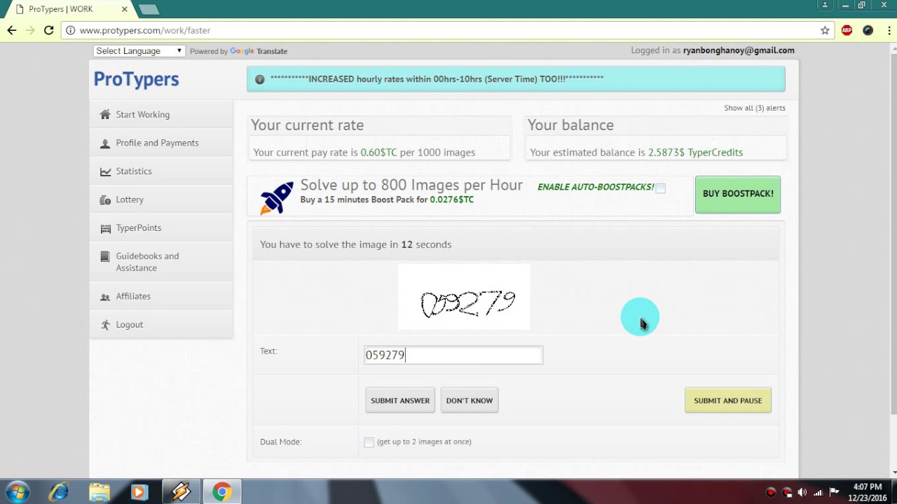 PROTYPERS ENCODING SAMPLE