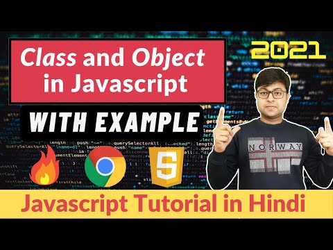 45 Class And Object In Javascript Javascript Tutorial In Hindi