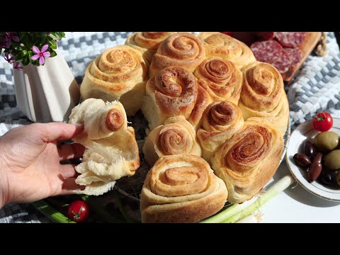 Bulgarian Pitka Bread – Buttery Pull Apart Rolls. Traditional Family Recipe
