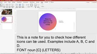 Tutorial: How to change the font size of notes in PowerPoint