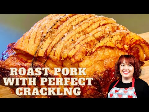 Roast Pork with Perfect Crackling every time - So Easy just 4 ingredients!