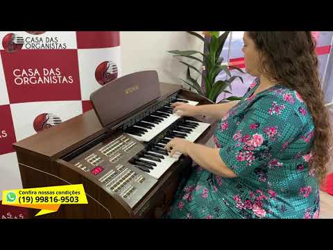 TOKAI D2 CLASSIC - ORGÃO POPULAR COM ELANDRA FRANCO  - CASA DAS ORGANISTAS