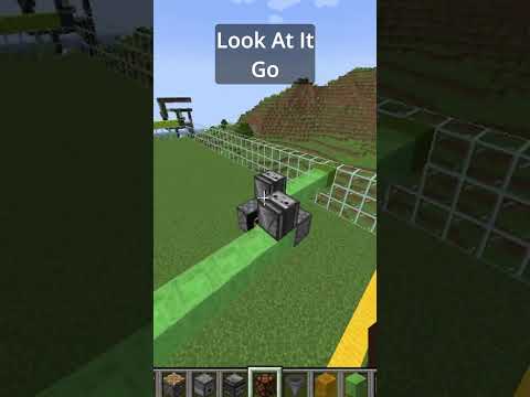 Ultimate Minecraft Flying Machine Bamboo Farm! 🔥