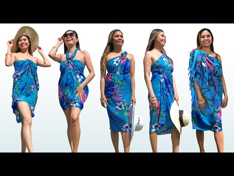 How to Tie An Aloha Sarong