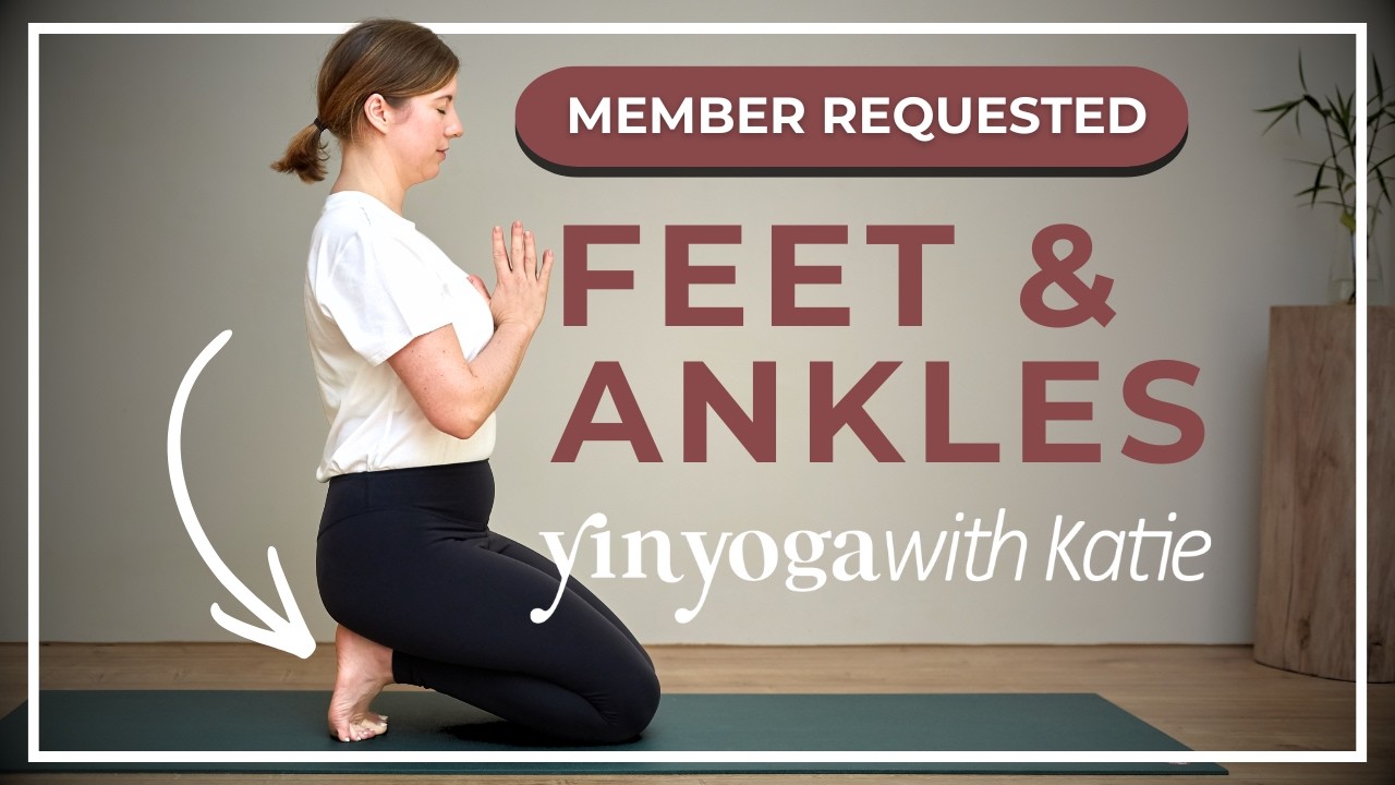 Deep Stretch for Feet & Ankles — Yin Yoga class, 42 minutes