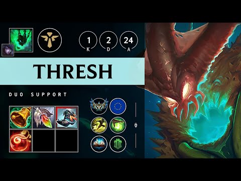 Thresh Support vs Blitzcrank - EUW Challenger Patch 25.17