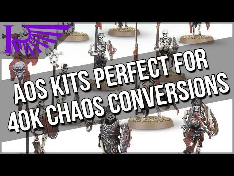 My 5 Favourite Age Of Sigmar Kits For Warhammer 40,000 Chaos Kitbashes