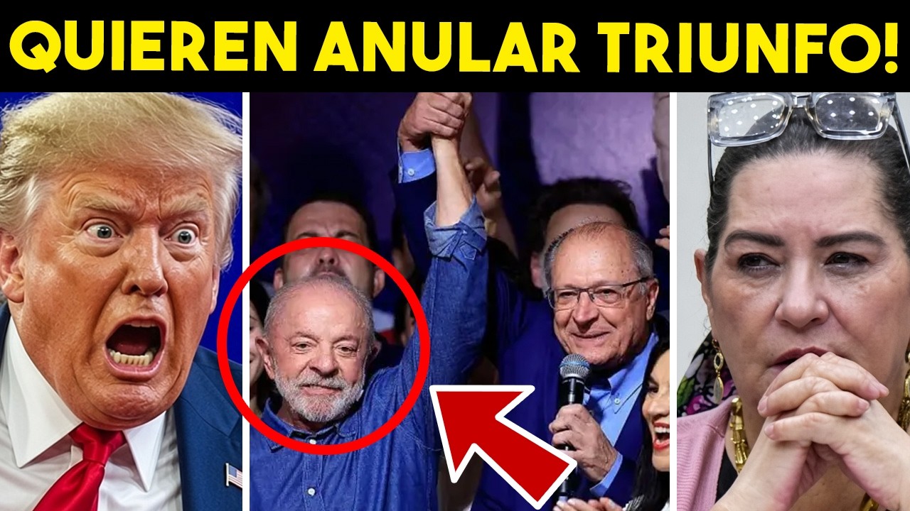 Panico total! PIDEN ANULAR ELECCION DESDE EEUU, Lula alista golpe. Trump pierde Brasil