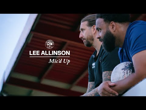 Lee Allinson Mic'd Up🎙️| INSIDE TRAINING | Hemel Hempstead Town FC