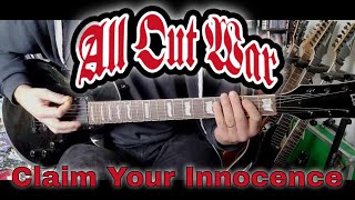 All Out War - Claim Your Innocence (Guitar Cover)