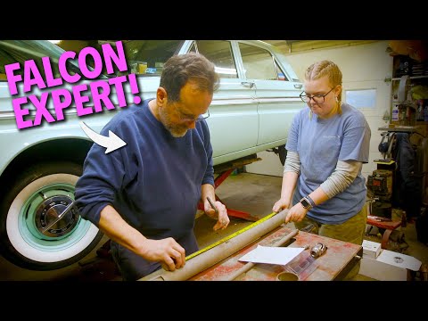 We Shortened My Steering Column! ** 1965 Ford Falcon