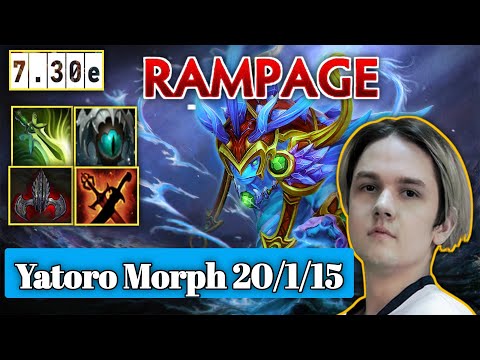 TSpirit yatoro latest GODLIKE Morphling gameplay  | 20 kills + Rampage