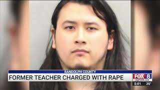 Former Randolph County math teacher charged with rape