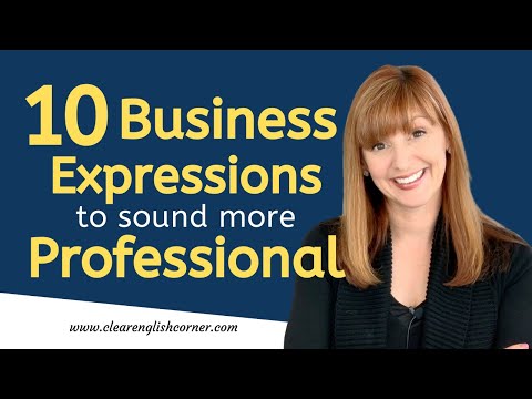 Business English Expressions 1