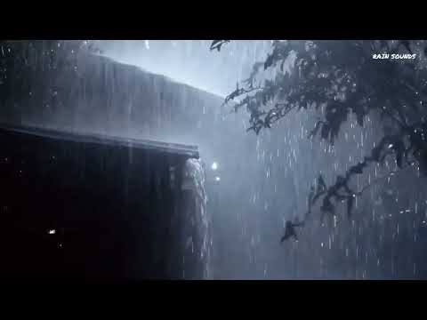 1 Jam Bersama Suara Hujan Deras Dan Gemuruh Petir Pengantar Tidur || Rain Sounds For Sleeping | Asmr