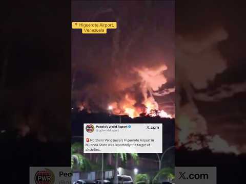 🚨Northern Venezuela’s Higuerote Airport in Miranda State was reportedly…