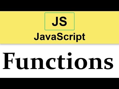 14 JavaScript Tutorial | Functions