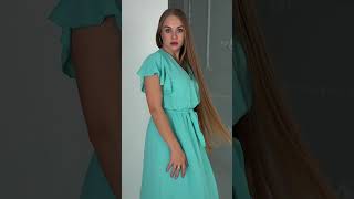 SCARLETT - dlouhé šaty s páskem - černá, sednou od S do XL
