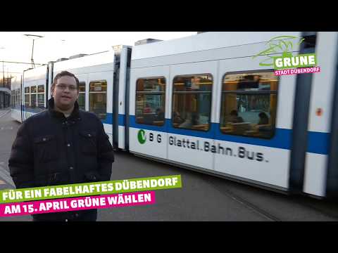 Niko Kaintantzis am Bahnhof Stettbach