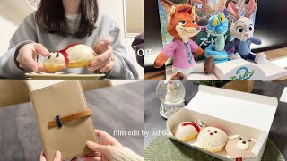 vlog｜ホリデーシーズンのOLの日常🧸｜UNIQLO購入、1人映画🎞、おすすめのスケジュール帳✍🏻