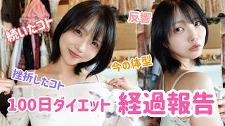 【＋7kgからの100日ダイエット】現状の体型、お悩み、方法、全部見せます！