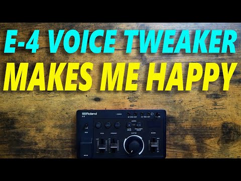 The E-4 Voice Tweaker Makes me Happy!