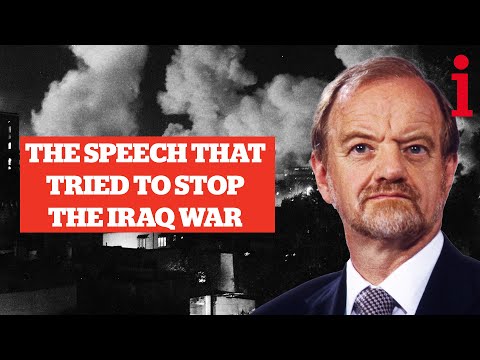 The Speech That Tried To Stop The Iraq War | Greatest Speeches #2