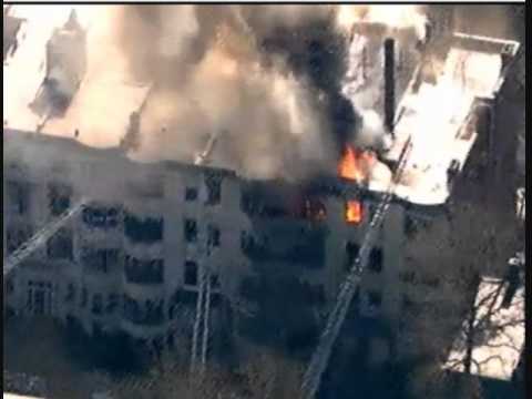Brookline Ma., 4th Alarm 1-16-12