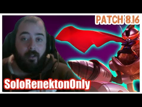 SoloRenektonOnly | RUMBLE vs JAX | RUMBLE Top | RUMBLE Gameplay | Patch 8.16