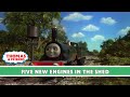 Five New Engines In The Shed Series 8 12 Style Thomas Friends