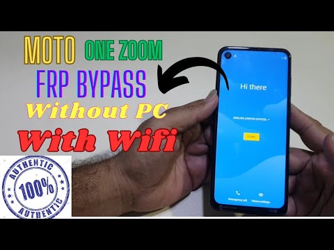 Moto One Zoom Frp Bypass Without Pc Or any Tools | Full and Final Update Remove Account