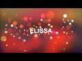 ALLES GUTE ZUM GEBURTSTAG ELISSA