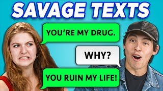 Teens Read 10 Savage Texts (React)