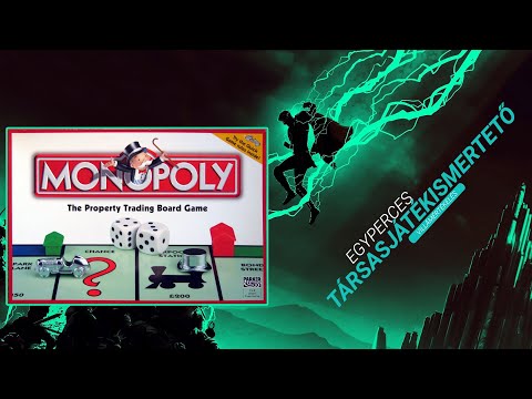 Egyperces társasjátékismertető | #5. Monopoly - Game-Obscura