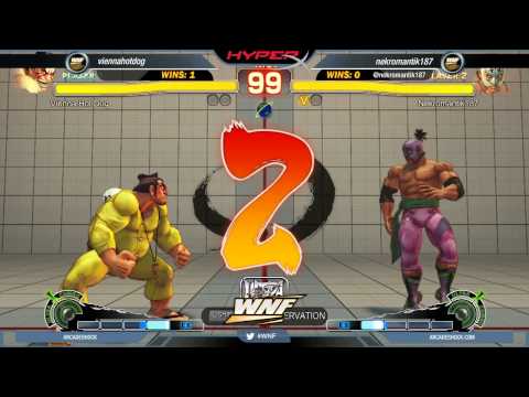 WNF2015 1.1 USF4  Nekromantik187(ELF) vs Vienna Hot Dog(HO)
