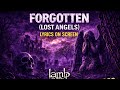Lamb of God - Forgotten (Lost Angels) (Lyrics on Screen Video 🎤🎶🎸🥁)