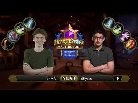 brimful vs xBlyzes - Quarterfinals - Hearthstone Masters Tour Arlington