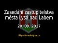 Click to View : Jednání zastupitelstva města Lysá nad Labem 20. 09. 2017 - kompletní záznam