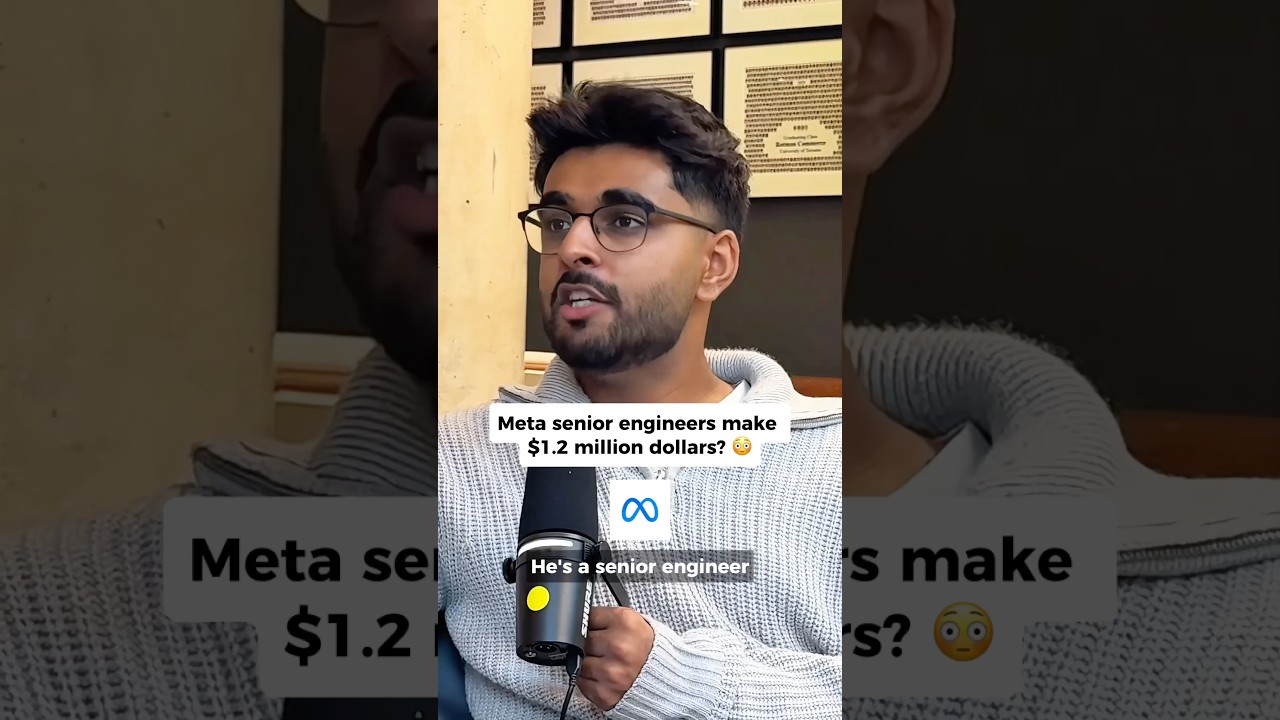 Meta engineers can make $1.2 million? #career #corporate #softwareengineer #faang #tech