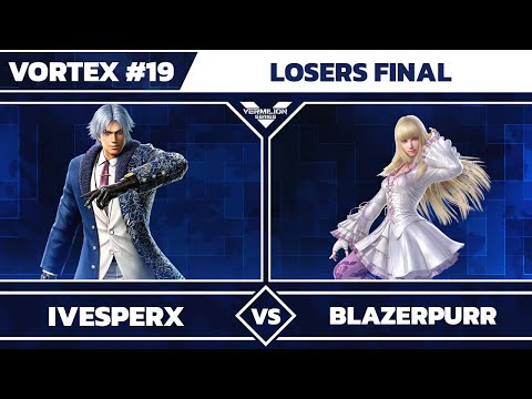 [Vortex #19] MTS | iVesperX vs Blazerpurr - Losers Final - Tekken 7