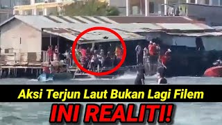 Download lagu Viral! Aksi Pati PTI Terjun Laut Beramai² Lari Dari Serbuan JIM mp3