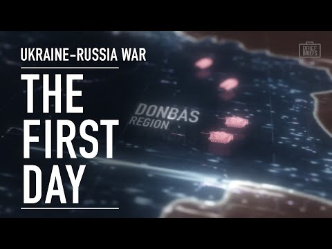 Ukraine War: The First Day - How the Invasion Began. [ a map exploration ]