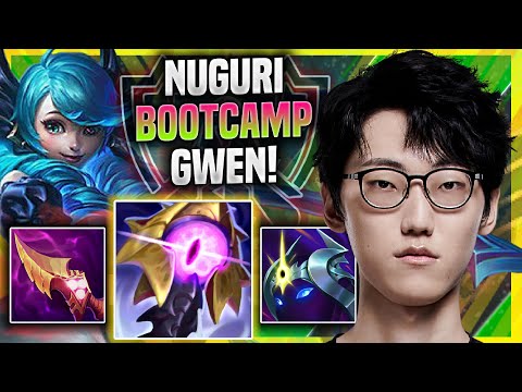NUGURI IS BACK WITH GWEN TOP IN EUW SOLOQ! *BOOTCAMP* - FPX Nuguri Plays Gwen TOP vs Graves!