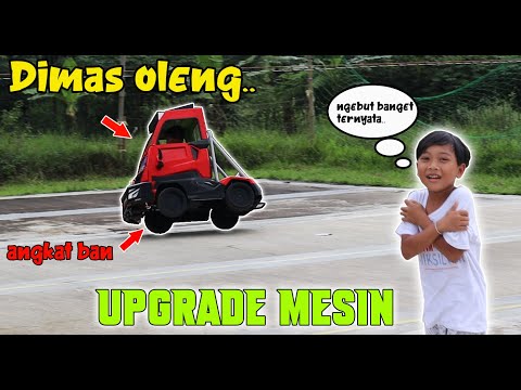 dimas sampai oleng beneran!!! tes drive mesin baru di truk ditdim ternyata ngebut banget