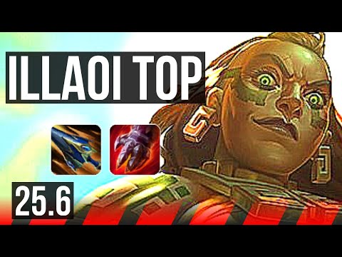 ILLAOI vs JAYCE (TOP) | EUW Master | 25.6