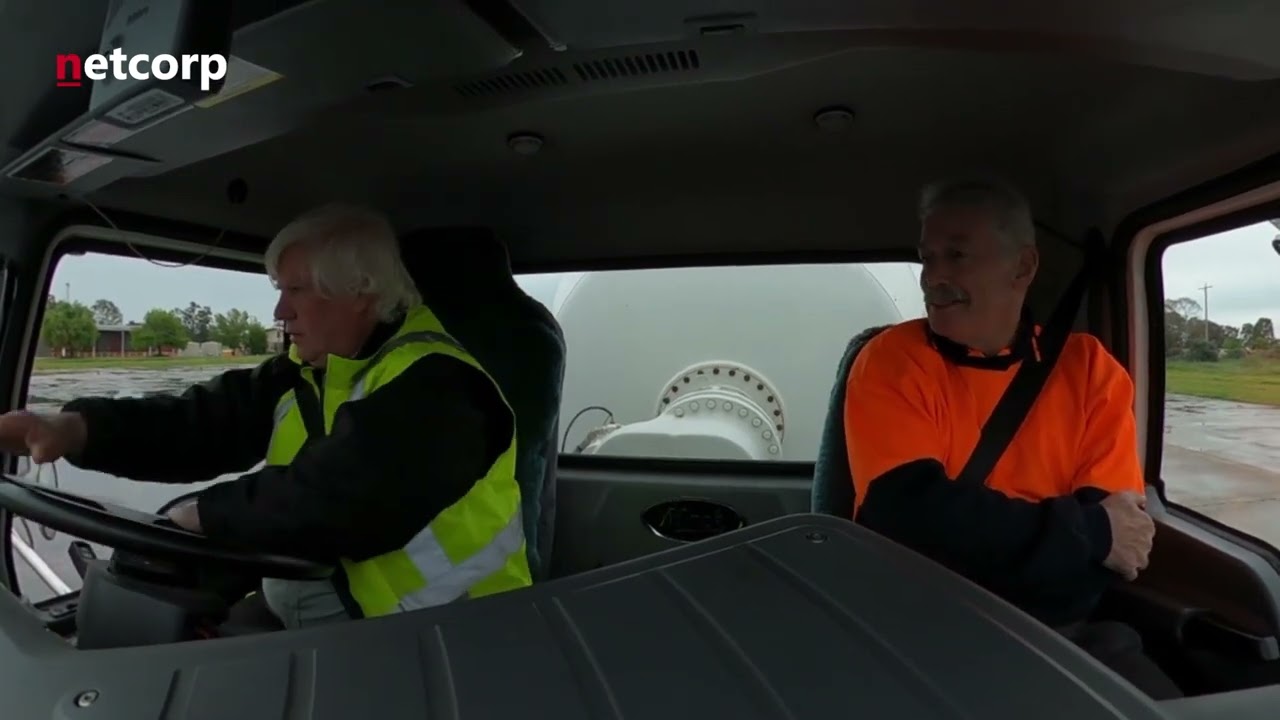 Netcorp - AI Camera Testing with Concrete Truck