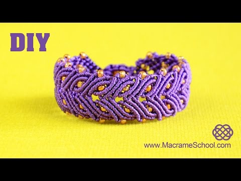 Heart Friendship Bracelet for Valentines Day DIY Tutorial