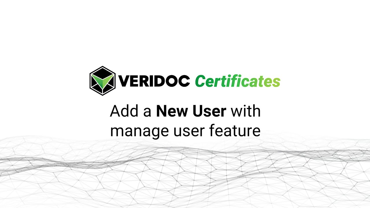 VeriDoc Certificates