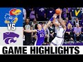 2 Kansas Vs 13 Kansas State 2023 College Basketball Highlights