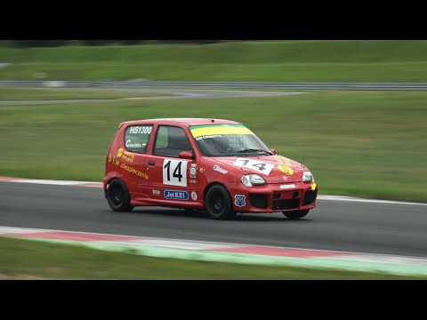 Mateusz Ciesiółka, Fiat Seicento - 2. runda WSMP Tor Poznań - 05.07.2020